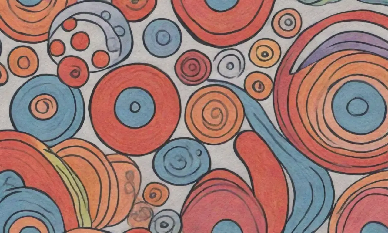 Líneas y sombras crean profundidad y contraste en una composición dinámica con formas orgánicas y geométricas