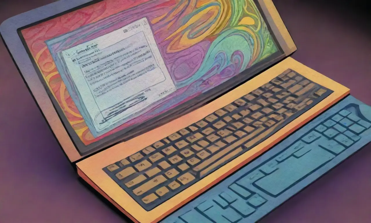 Un diseño digital vibrante y dinámico con contrastes y texturas que guía la vista