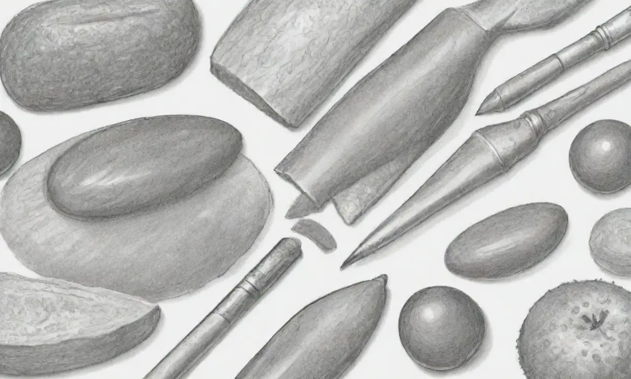 El arte combina líneas, sombras, texturas y colores para crear profundidad y unidad