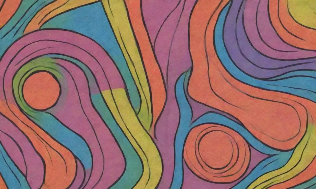Elementos web se destacan con líneas, sombras, texturas, colores vibrantes y composiciones equilibradas
