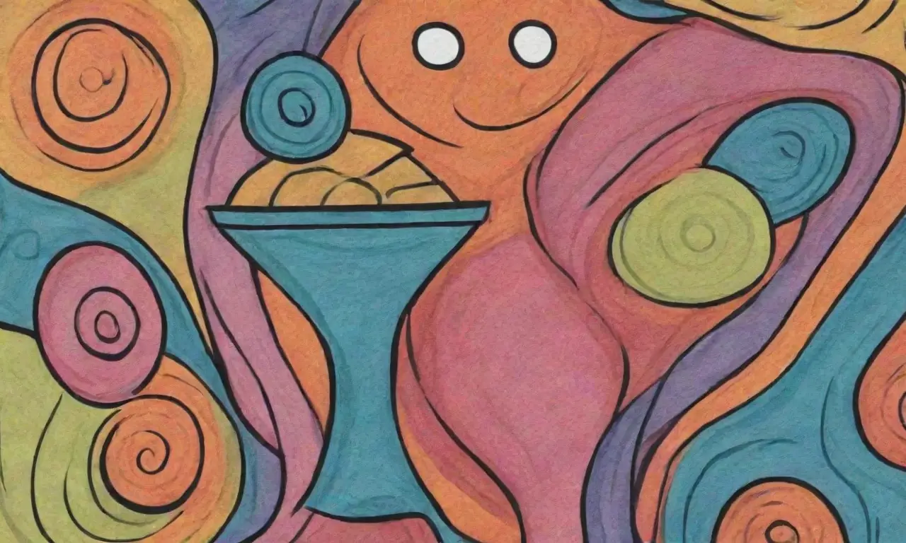 Un diseño dinámico y colorido que combina formas, texturas y patrones para representar estrategias de marketing