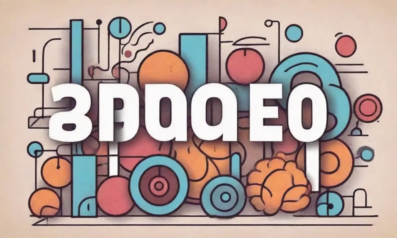 El diseño combina líneas, sombras, texturas y colores para crear una composición armoniosa y jerárquica