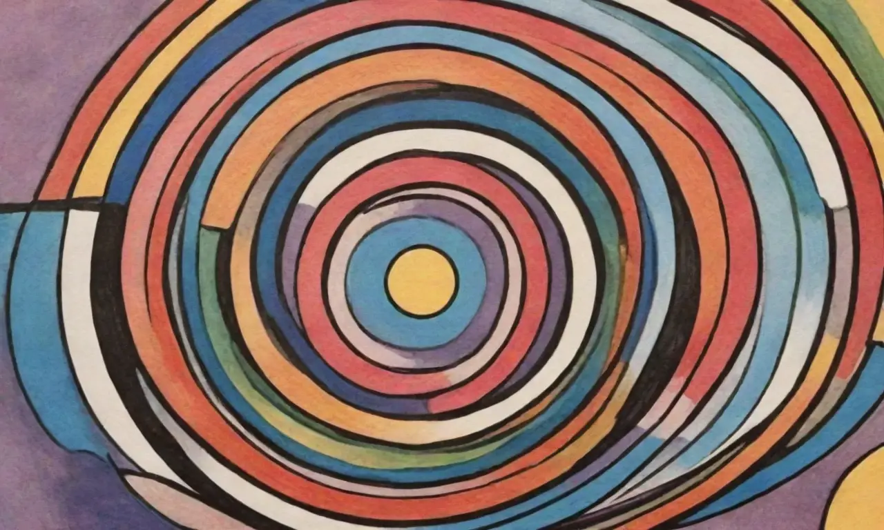 Una composición visual integra formas, texturas y colores para crear profundidad y conexión