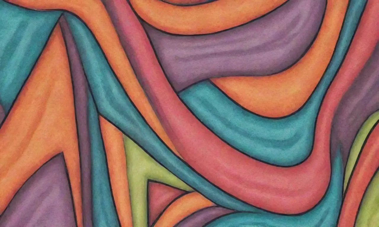 Elementos visuales como líneas, sombras y texturas crean una composición dinámica y armónica