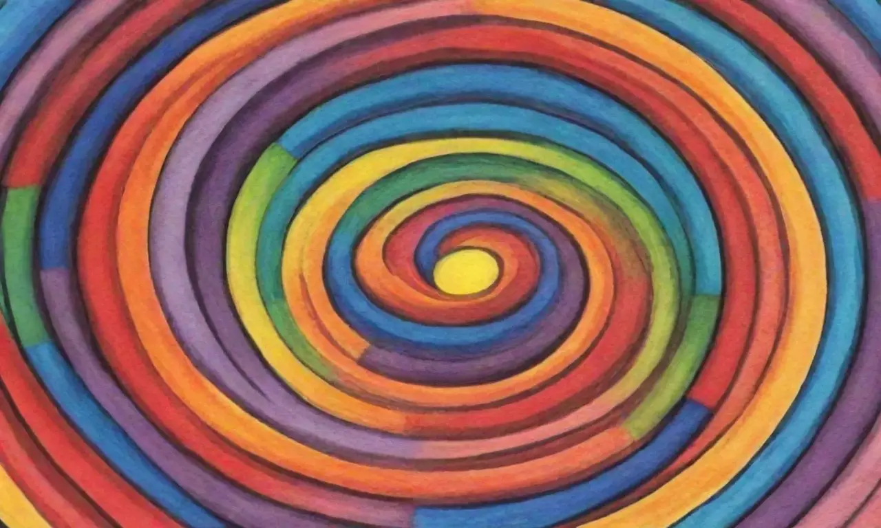 Colores vibrantes, líneas audaces y patrones intrincados crean una composición dinámica y armónica