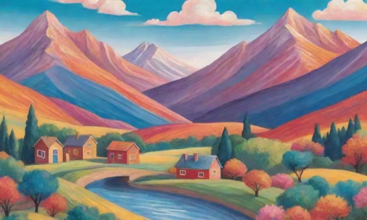 Paisajes vibrantes y detallados que evocan aventura