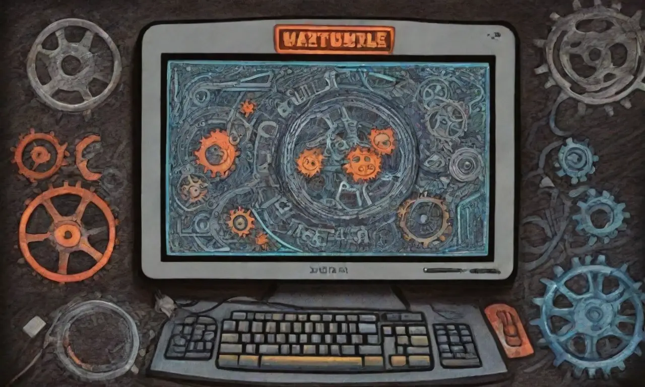 Un diseño digital resalta la tecnología con líneas, colores y formas que simbolizan eficiencia y rendimiento