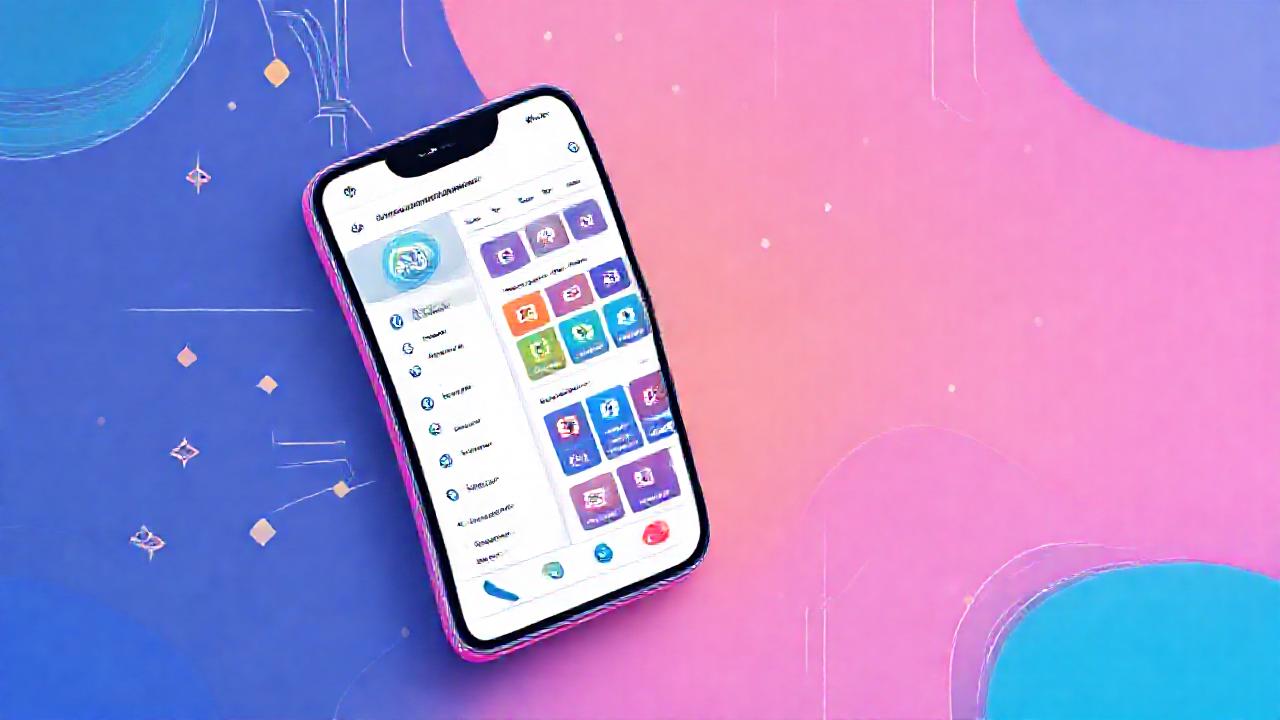 Un diseño web moderno y colorido