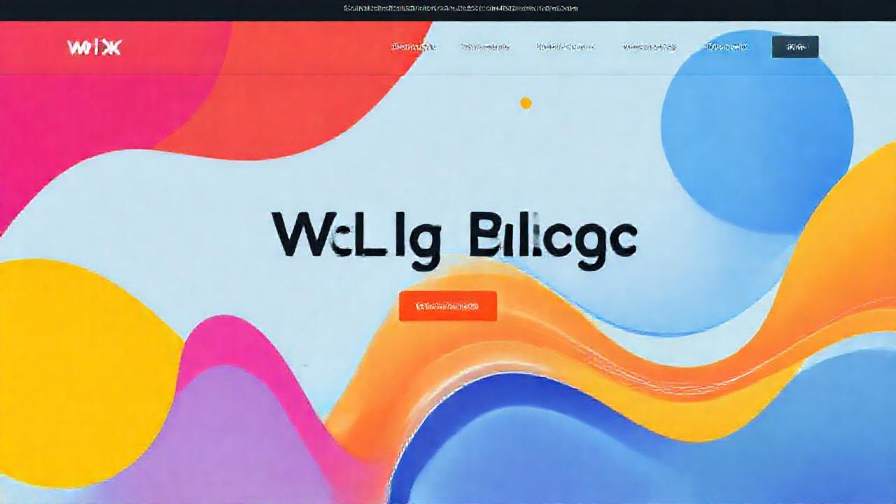 Un blog Wix moderno es visualmente atractivo