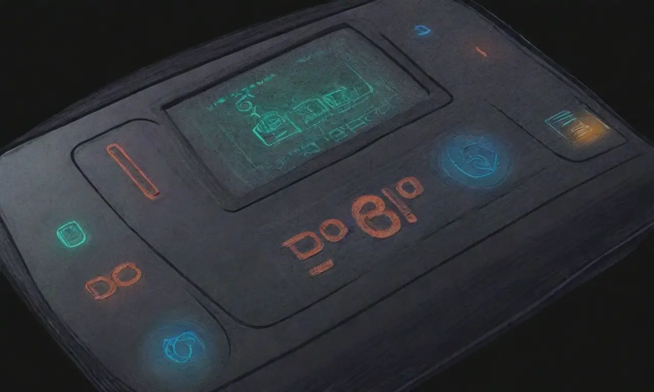Un diseño detallado de interfaz de computadora resalta plugins y navegación con colores vibrantes y sombras que enfatizan la optimización