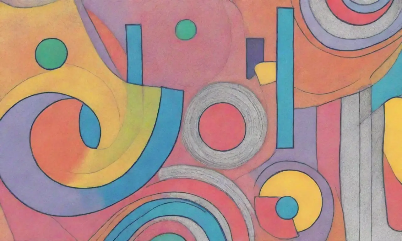 Un paisaje digital se representa con líneas audaces, colores vibrantes y texturas intrincadas que simbolizan conexiones y crecimiento