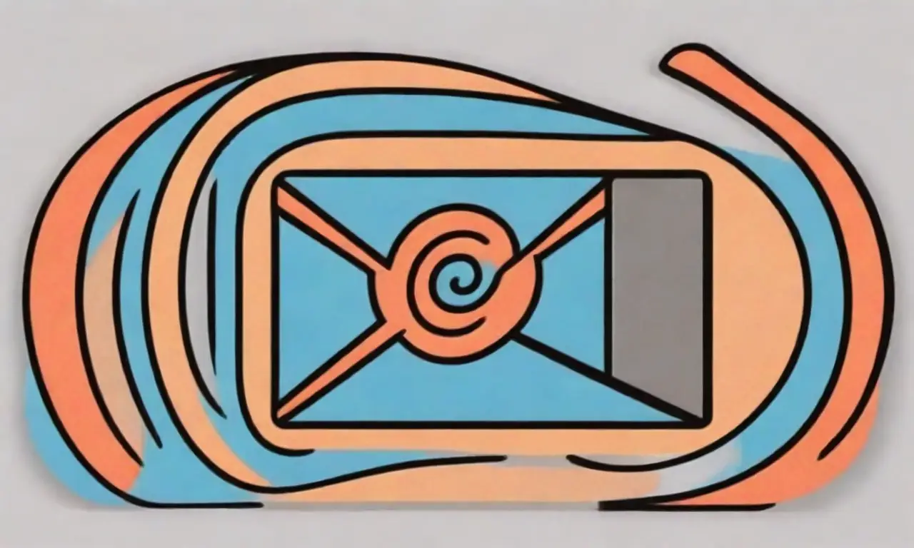Un diseño visualmente dinámico que simboliza la comunicación y la colaboración en un paisaje digital