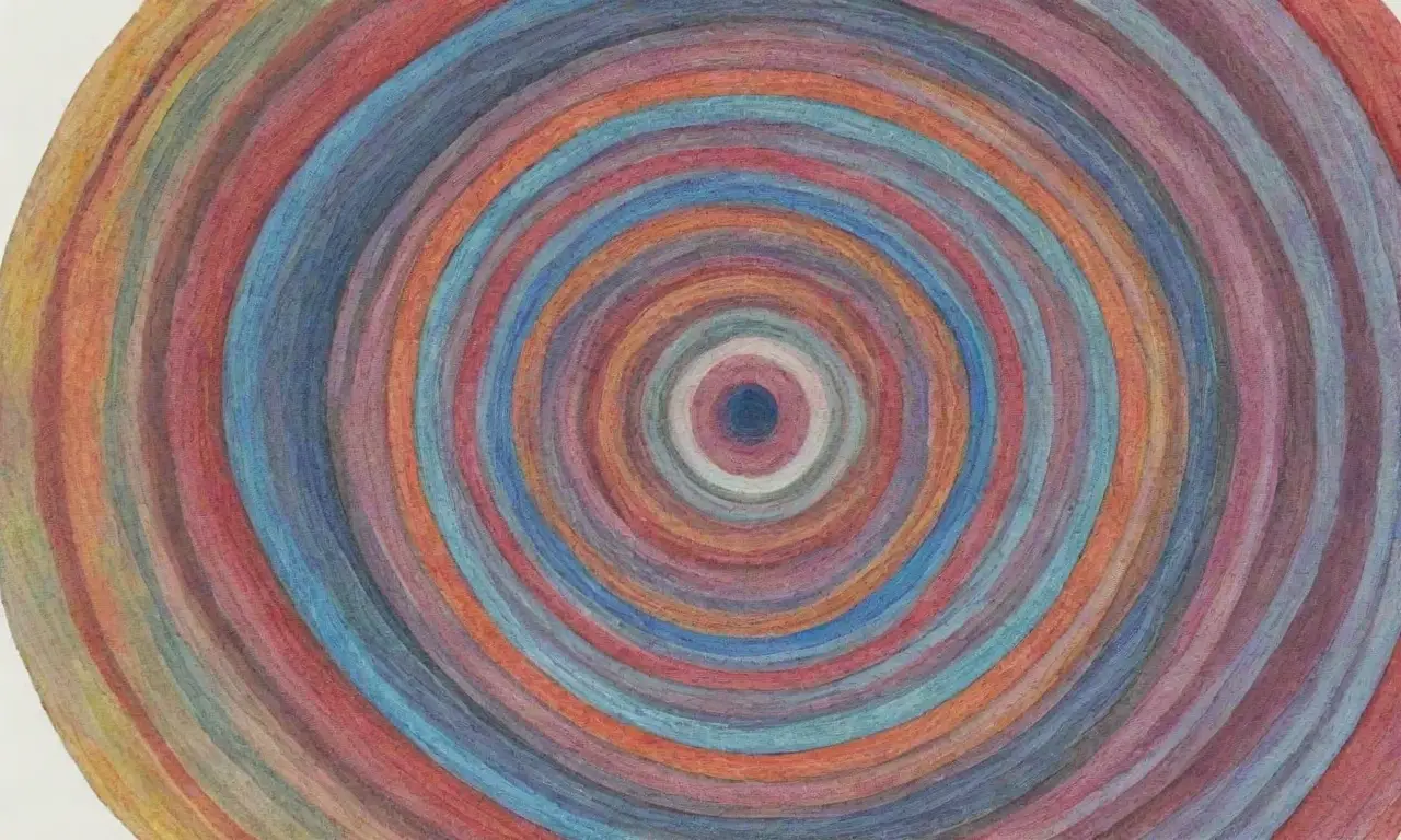 Líneas, sombras y colores crean una composición visual compleja y dinámica que resalta métricas clave