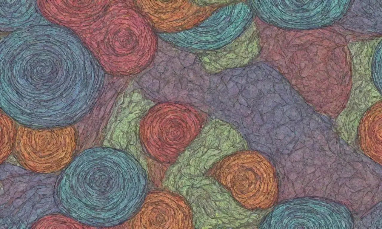 Un diseño complejo combina líneas, sombras, texturas y colores para resaltar la interacción y funcionalidad