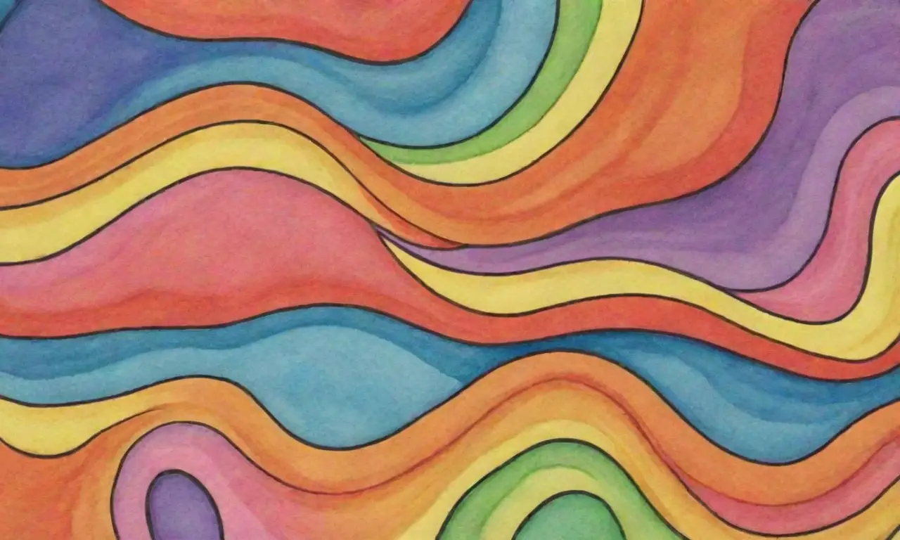 Colores vibrantes y detalles intrincados crean una composición dinámica y armoniosa