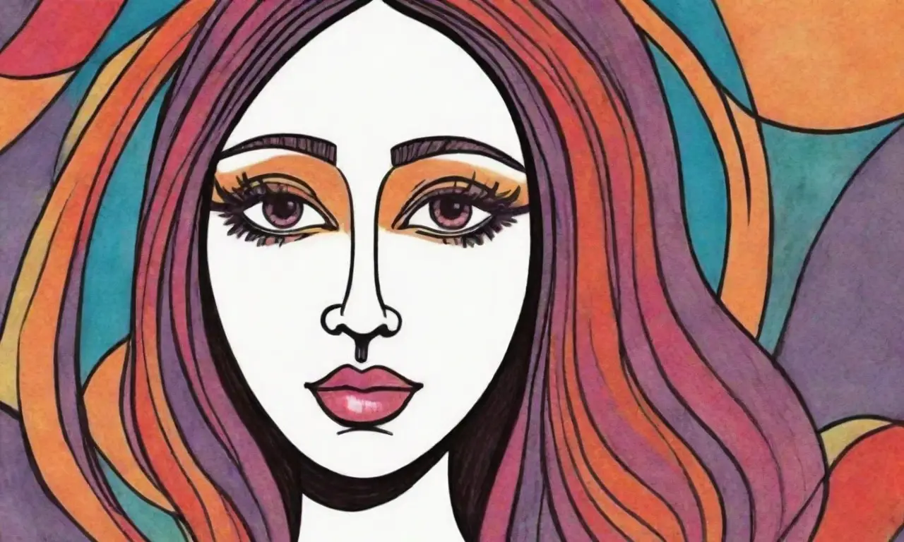 La obra combina líneas audaces, colores vibrantes y texturas complejas para crear una composición dinámica y atractiva