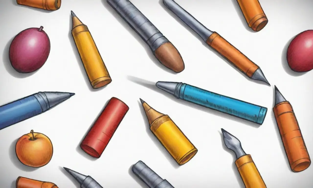 Diseño de herramientas con líneas definidas, sombras suaves, texturas intrincadas y colores contrastantes que destacan características clave