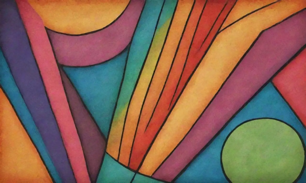 El diseño combina líneas, texturas y colores para representar pros y contras de manera visualmente atractiva
