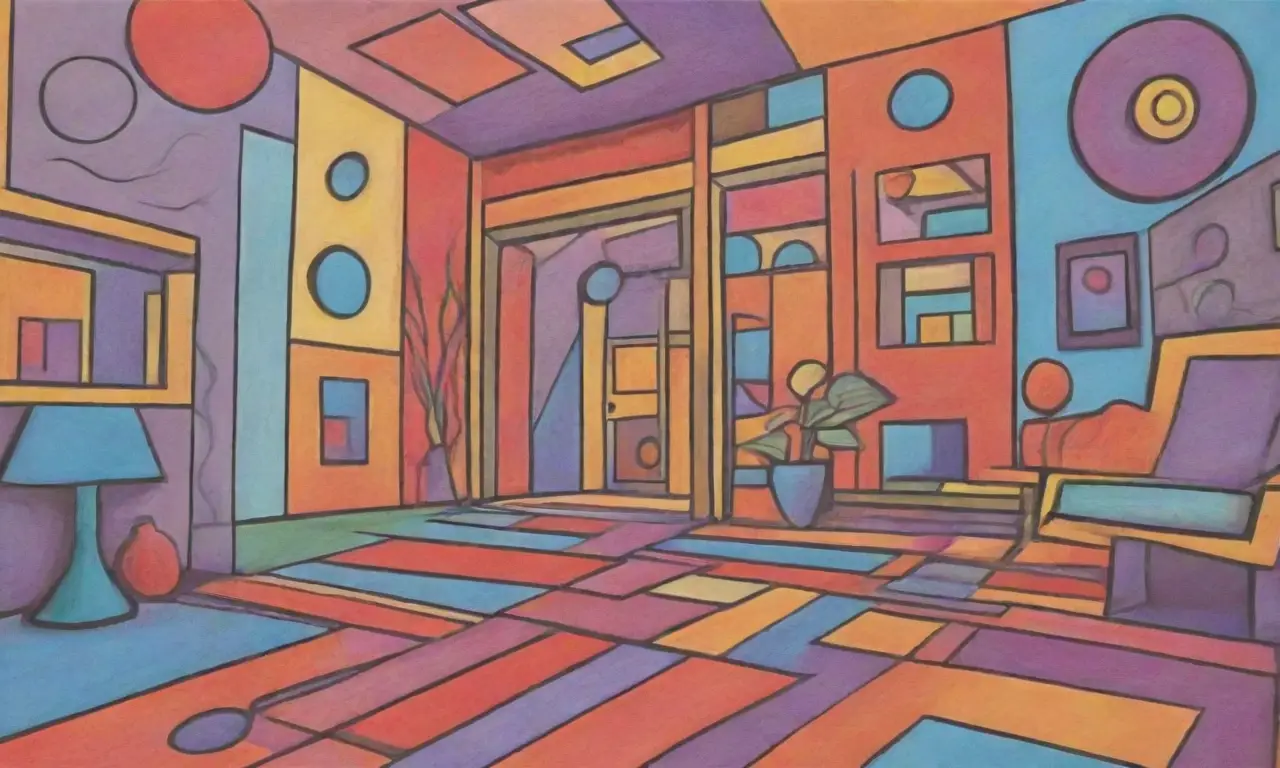 El diseño combina líneas, colores, texturas y formas para crear una experiencia visual atractiva y equilibrada