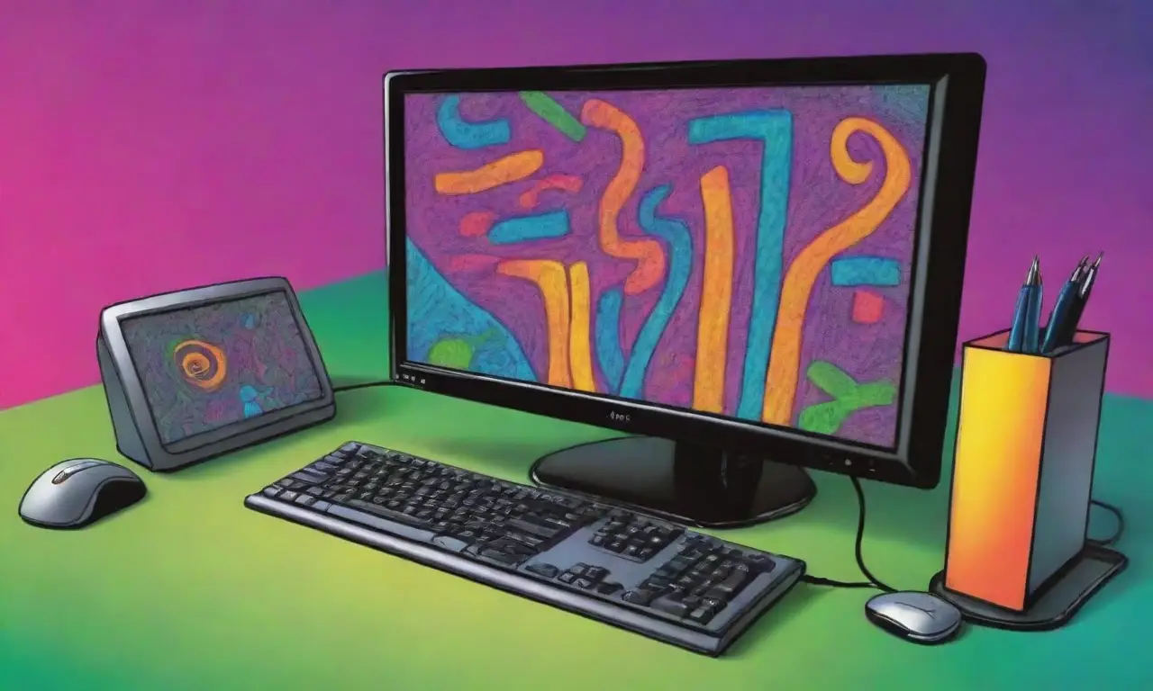 Un diseño digital resalta la eficiencia y urgencia a través de colores vibrantes y texturas intrincadas