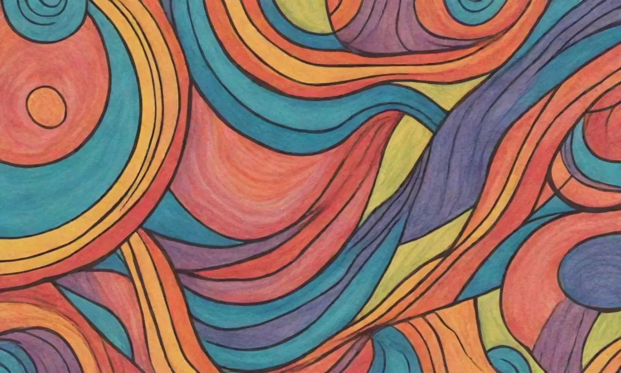 Colores vibrantes y detalles intrincados crean una composición visual cautivadora