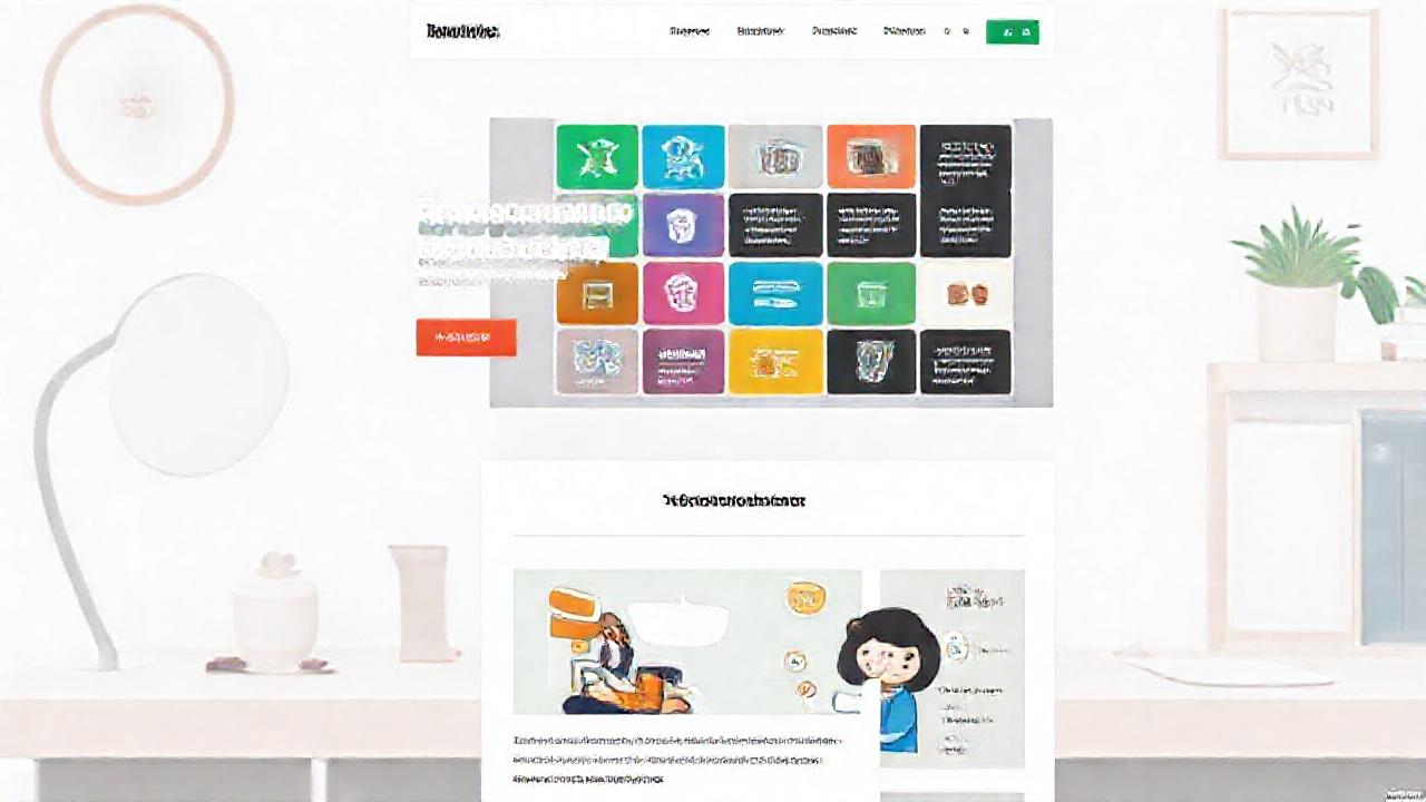 Plantilla de blog moderna, creativa y flexible