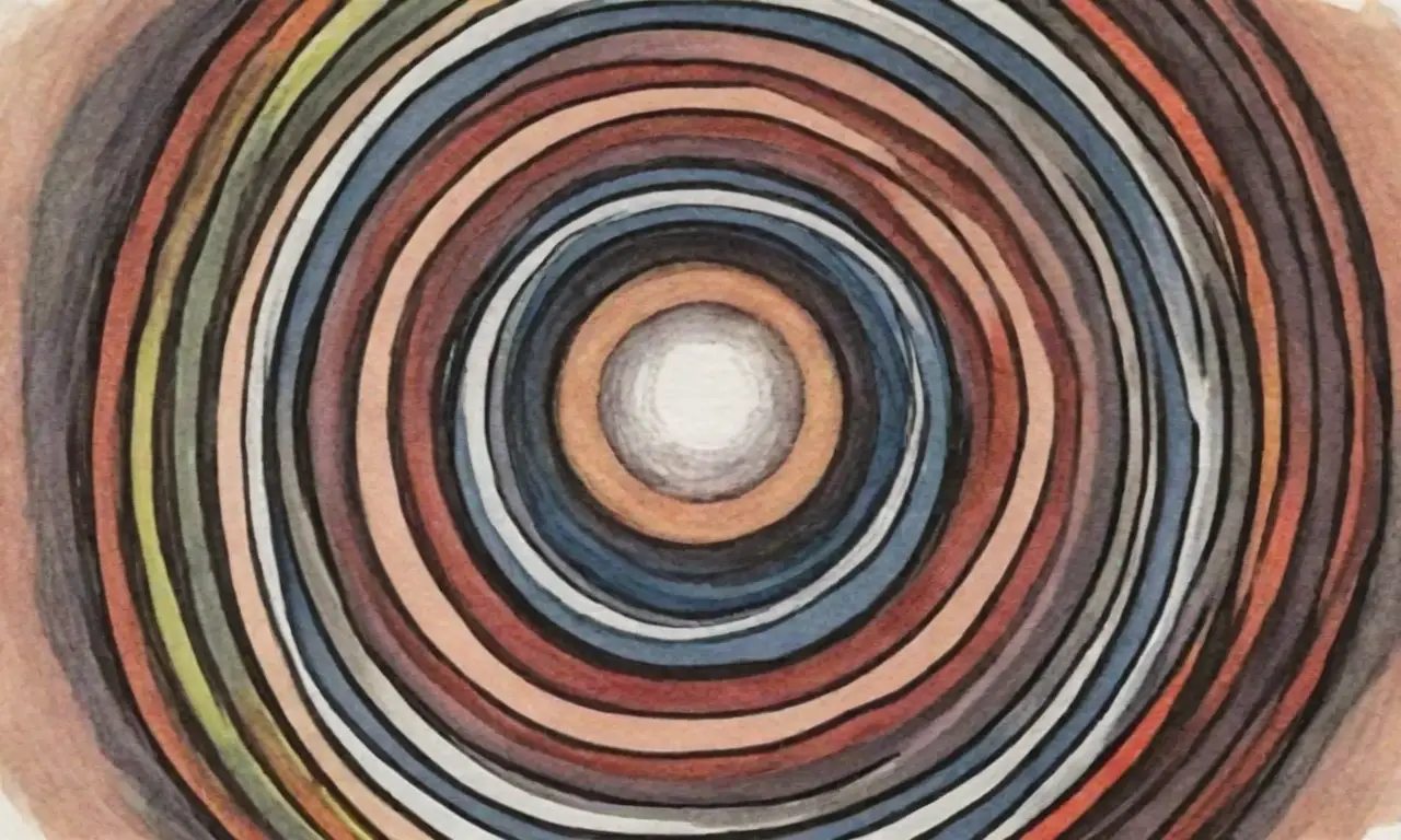 Una composición equilibrada y dinámica combina líneas, texturas y colores para atraer la atención y evocar profundidad