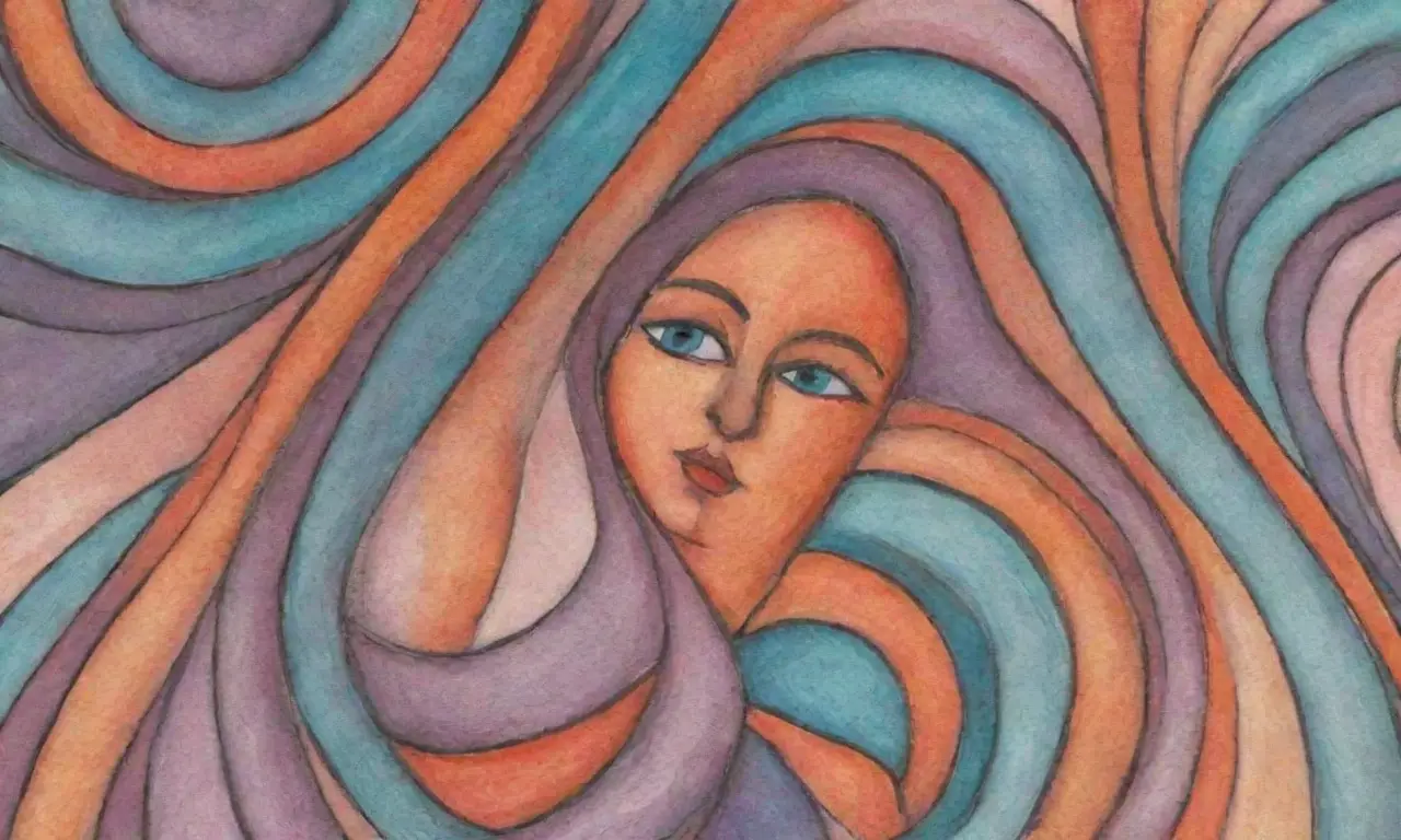 Líneas y colores contrastantes crean una composición dinámica y realista