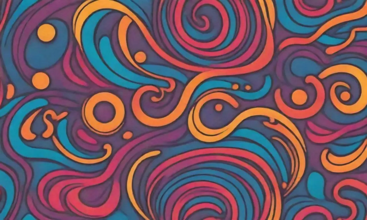 Colores vibrantes y formas dinámicas crean una interfaz digital atractiva y funcional