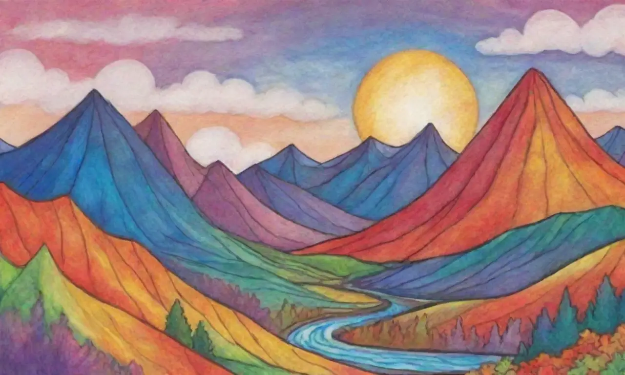 Colores vibrantes y texturas invitan a la exploración en un diseño de viaje