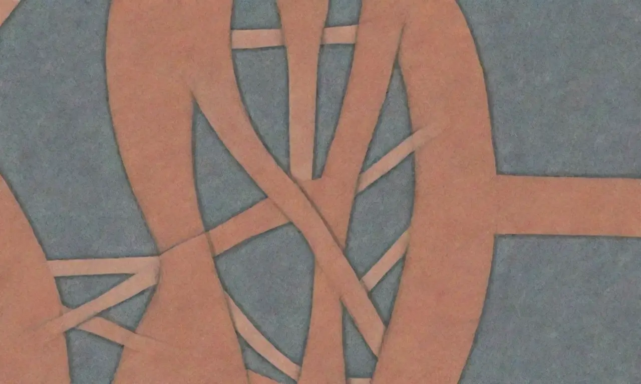La obra combina líneas definidas, sombras suaves y texturas intrincadas para crear una composición dinámica y armoniosa