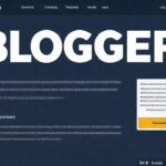 Interfaz de blog vibrante y atractiva