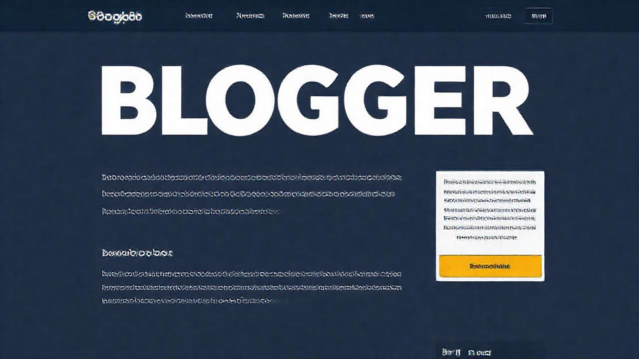 Interfaz de blog vibrante y atractiva