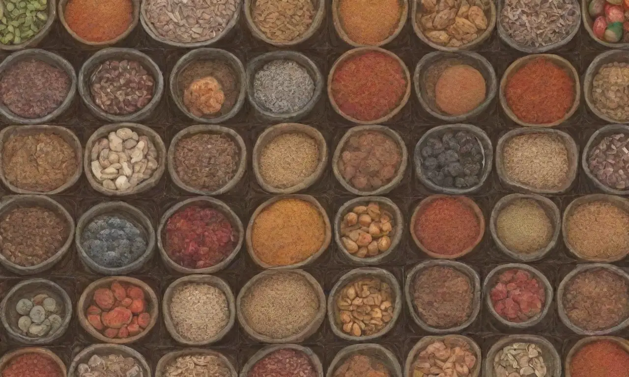 El diseño combina líneas intrincadas, contrastes y texturas para representar la complejidad del mercado