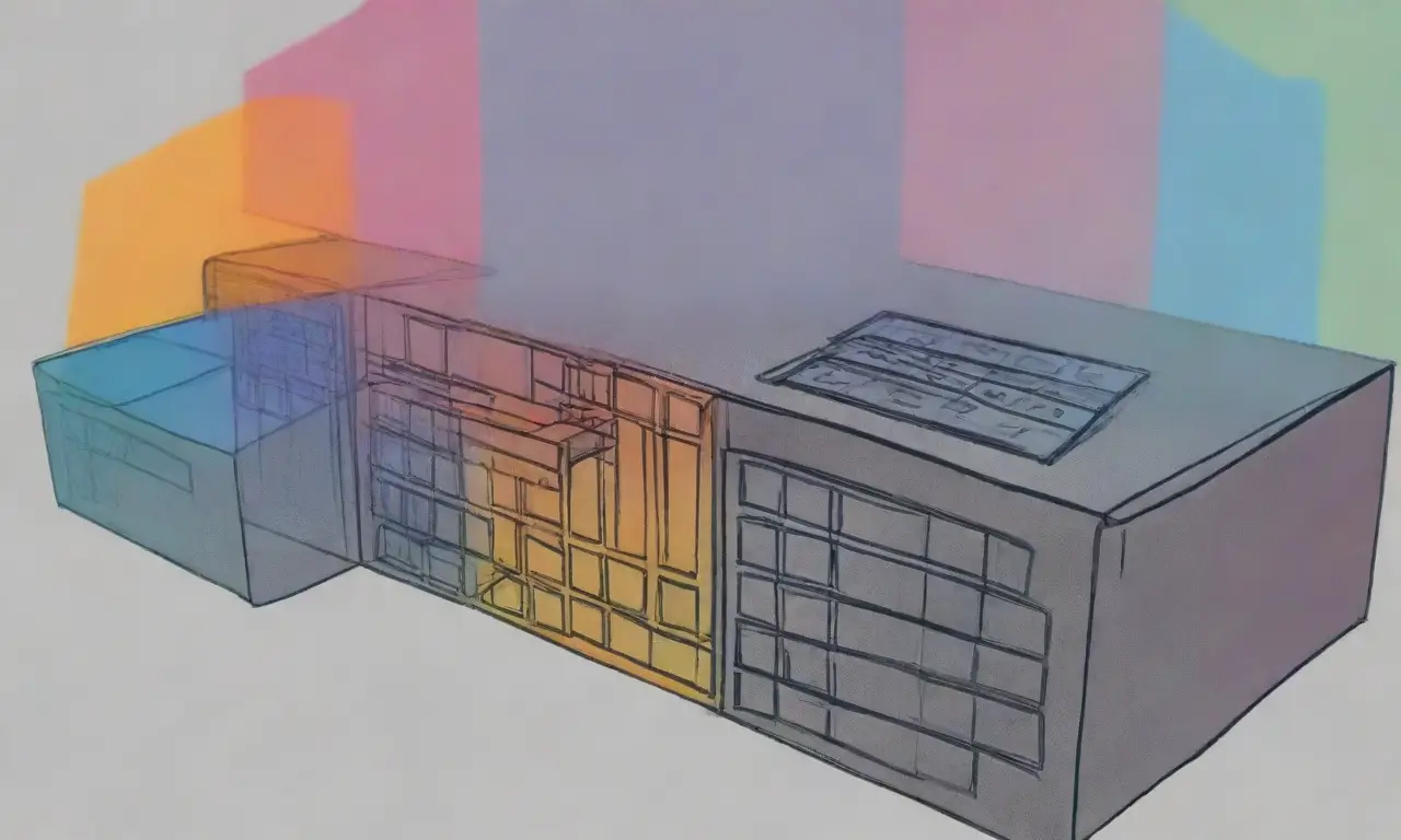 Un diseño visual resalta un servidor VPS central con texturas, colores vibrantes y elementos que simbolizan eficiencia y amigabilidad