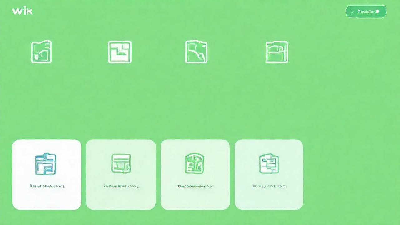 Wix ofrece un diseño moderno y atractivo