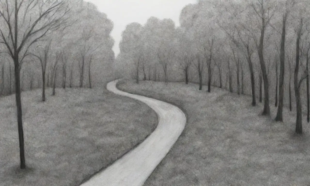El arte combina sombras, líneas, texturas y colores para crear profundidad y emoción