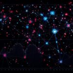 Visualizaciones de datos futuristas y dinámicas