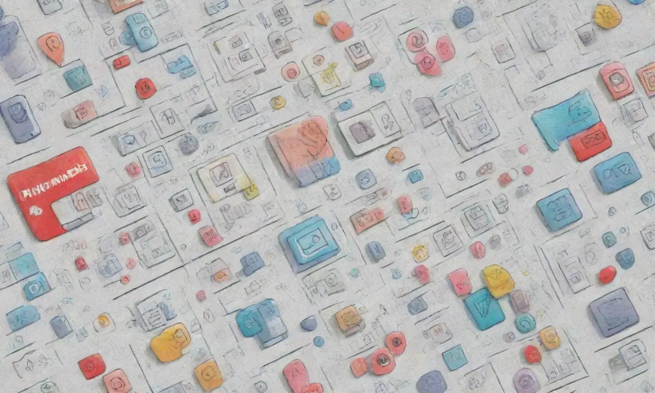 Se utilizan líneas, colores y texturas para crear anuncios en línea atractivos y legibles
