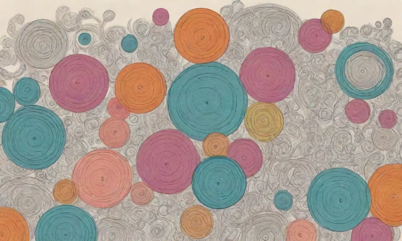 Un diseño de blog vibrante con líneas audaces, sombras sutiles y elementos texturizados que invitan a la exploración