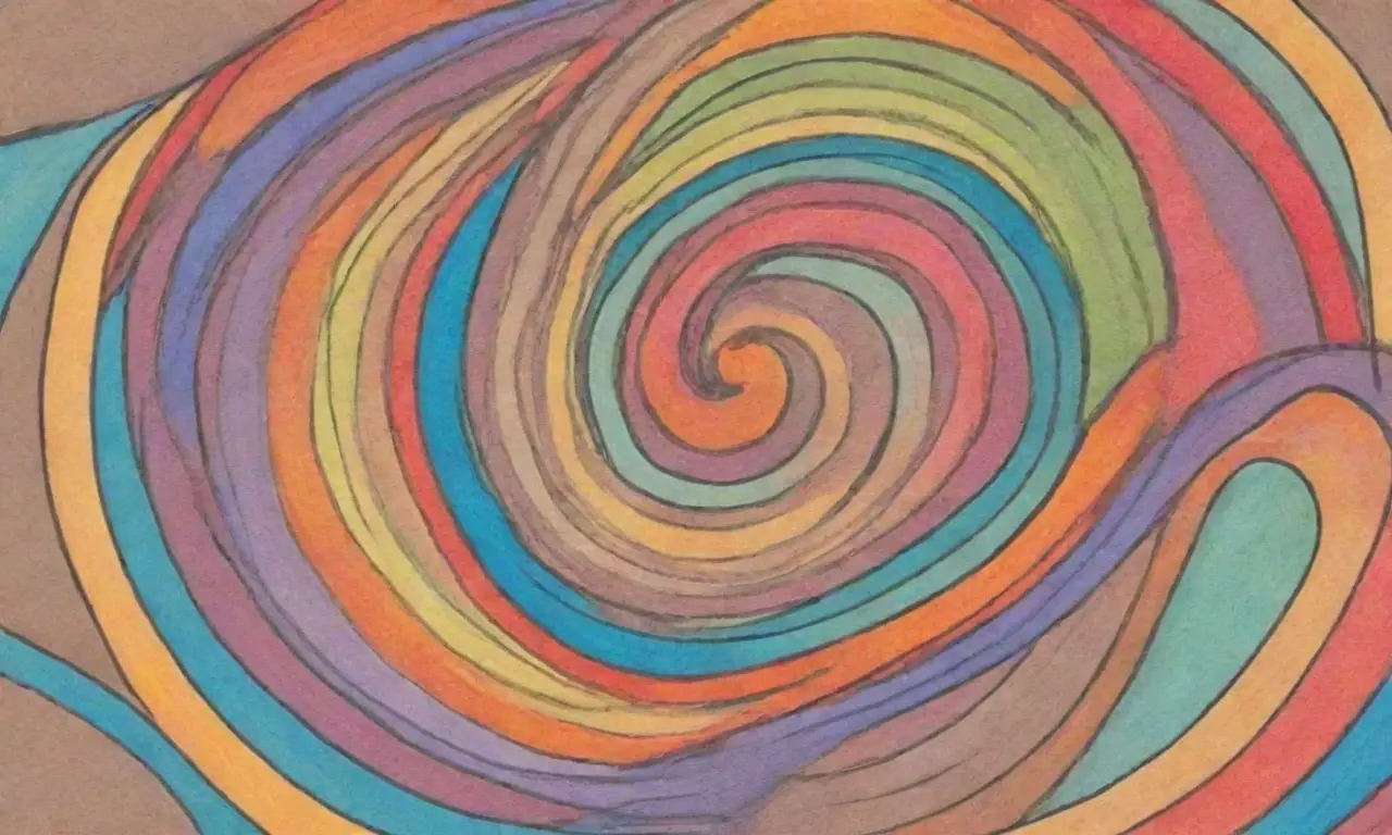 Elementos visuales como líneas, sombras y colores crean una composición equilibrada y atractiva