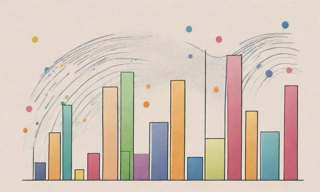 Diseño visual con líneas audaces, sombras suaves, gráficos intrincados y colores contrastantes