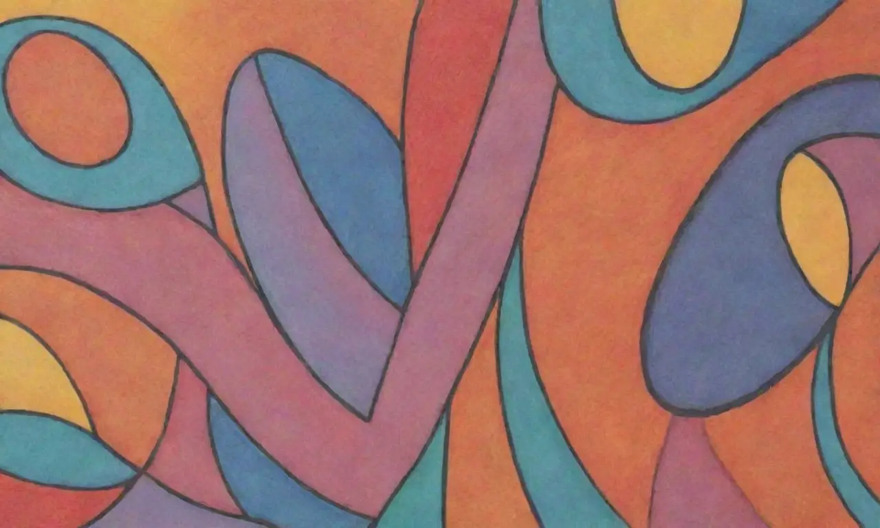 Líneas, sombras y colores crean profundidad, interés y armonía en la composición