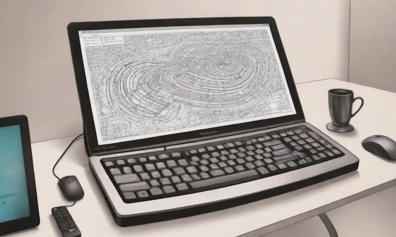 Diseño digital con líneas nítidas, sombras suaves y colores vibrantes que destacan la interacción y la eficiencia