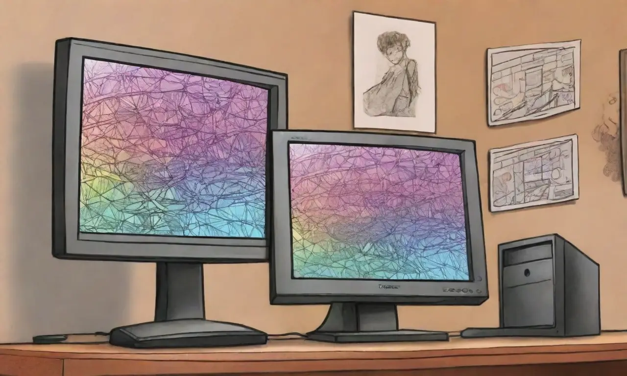Un diseño vibrante y dinámico con líneas, texturas y colores que crean profundidad y movimiento
