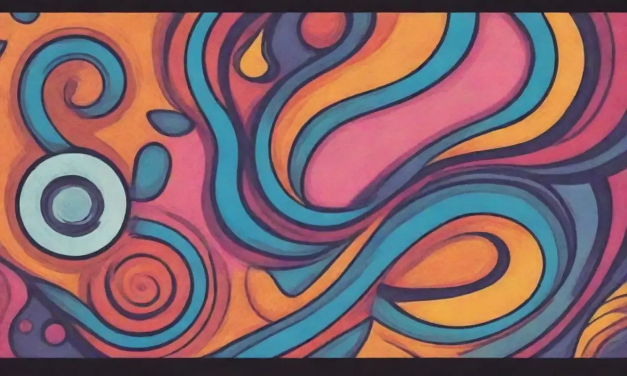 Interfaz web vibrante con colores audaces y elementos interactivos