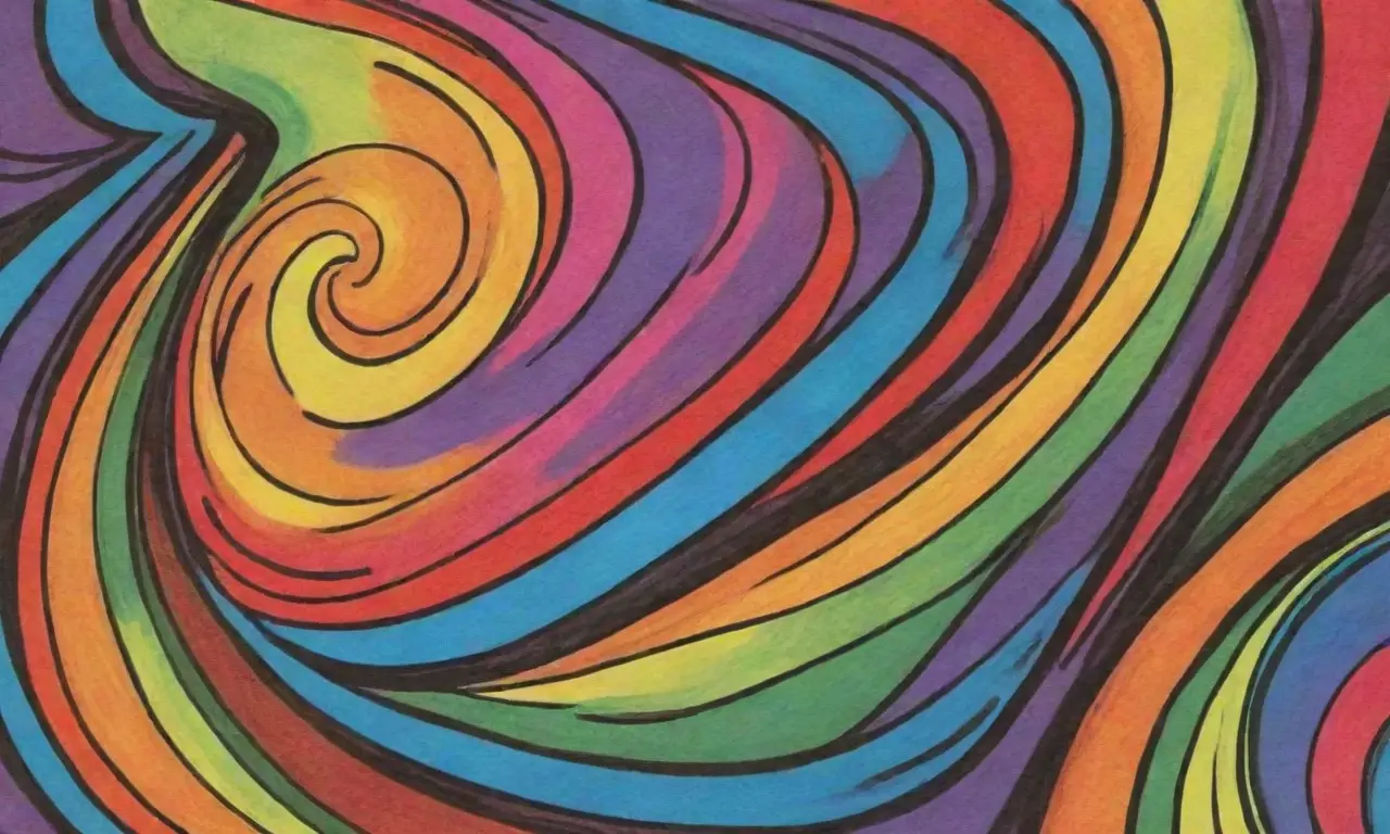Líneas audaces, sombras suaves y colores vibrantes crean una composición dinámica y funcional