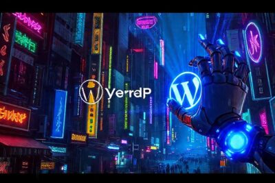 Ciudad cyberpunk futurista
