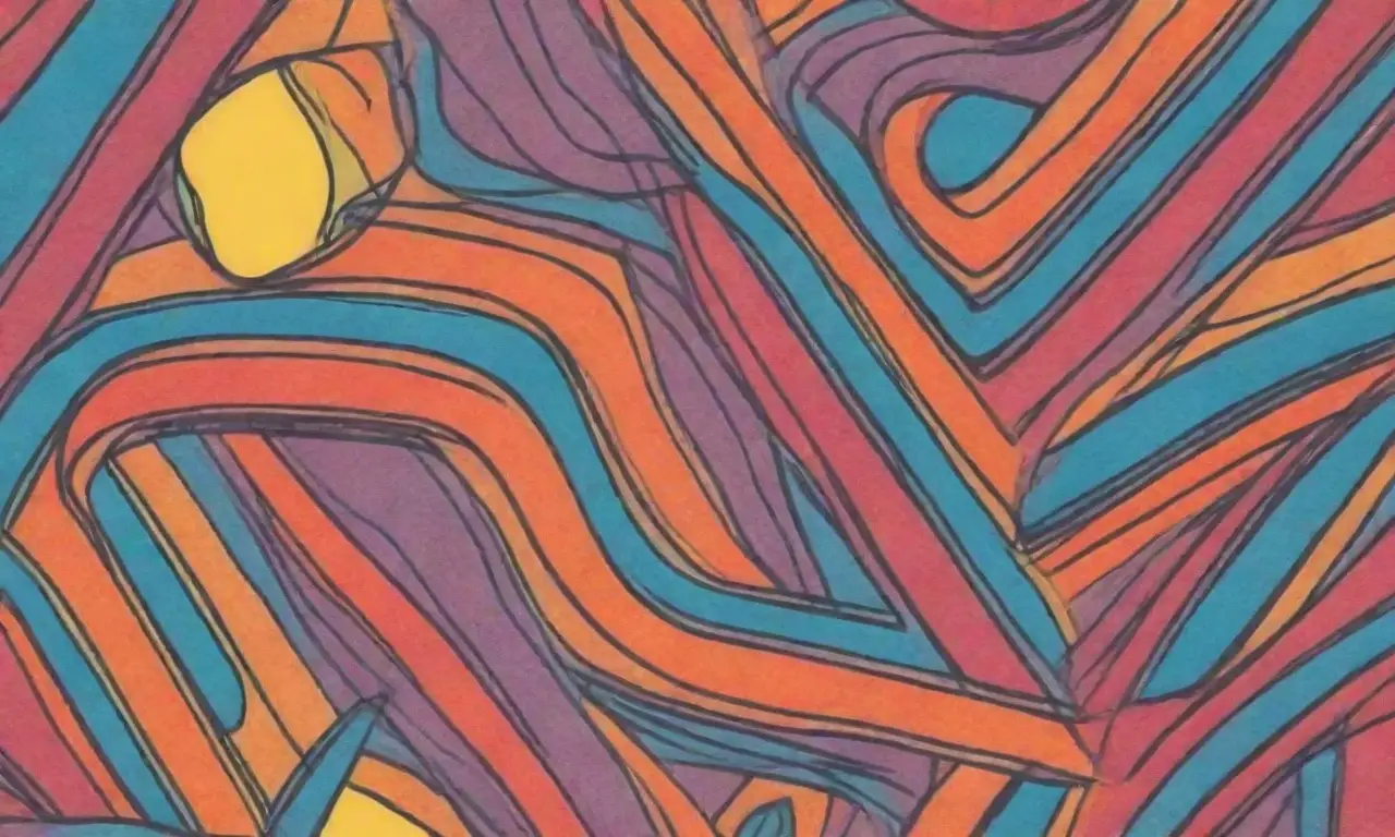Elementos visuales como líneas, colores y formas crean una composición dinámica y equilibrada en los anuncios