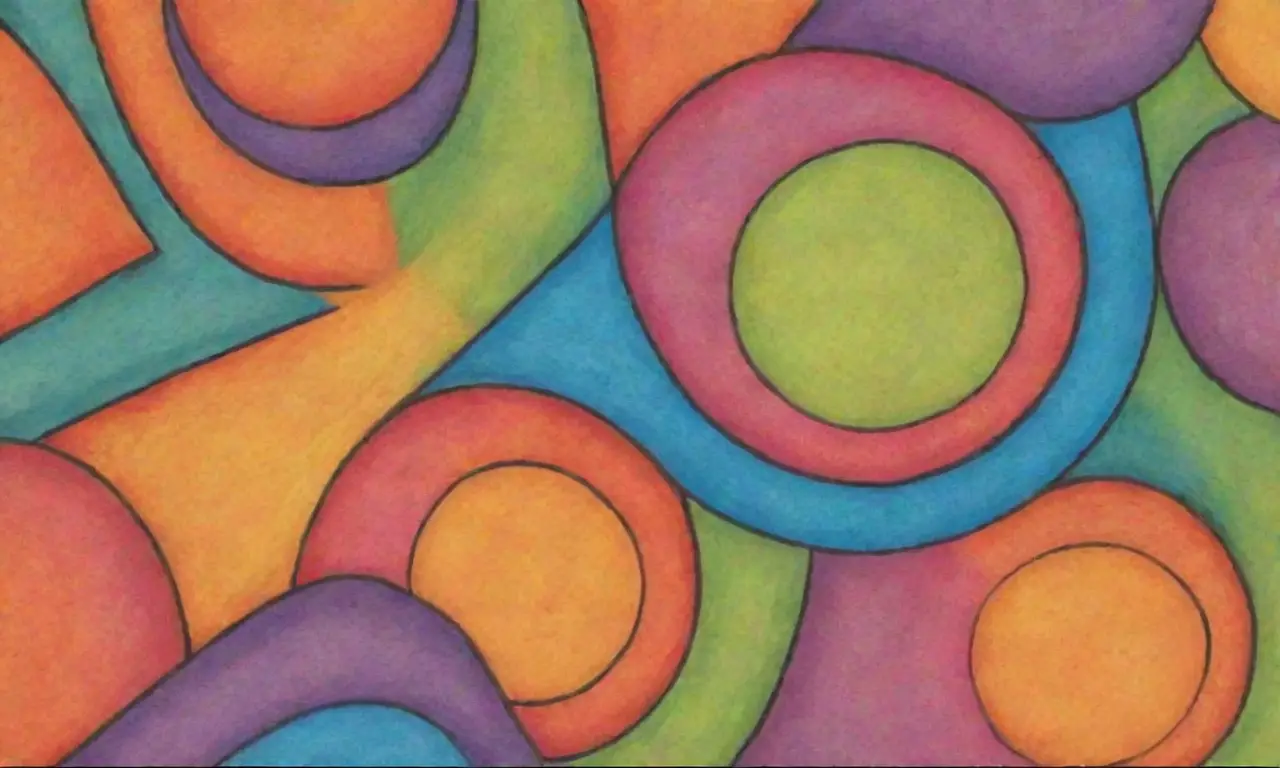 Colores vibrantes y detalles intrincados crean una composición visualmente armoniosa y dinámica